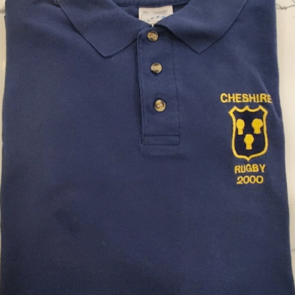 Mens Cheshire Rugby Polo shirt